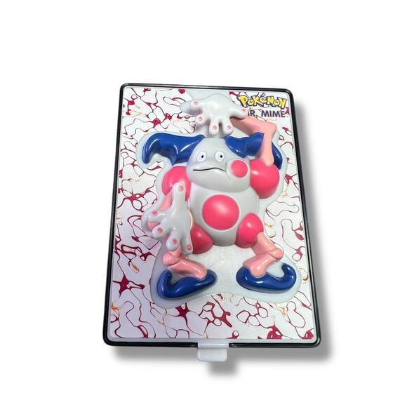 Vintage 2000 Pokémon 3D Cards Burger King Lot Mr. Mime Squirtle Movie 2000 Toys - Picture 4 of 8
